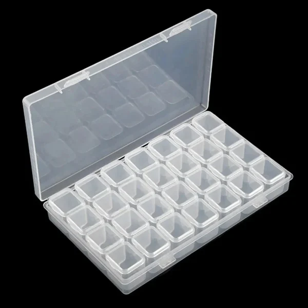 Storage Box Diamond Painting Tools Accessories 5D DIY Container Diamond Embroidery Accessories Drill Box Mosaic Container Case 4