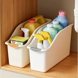 Plastic Multifunctional Organizers Storage Box Kitchen Home Cleaning Products Storage Organizer Household Essentials Storage Box 1