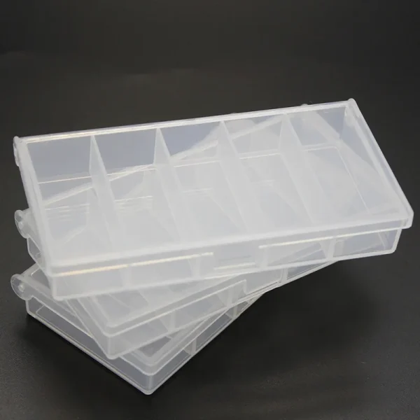 Small Transparent Storage Box Clear Plastic Sundries Case Home Container Organizer for Jewelry Screws Small Accessories 4
