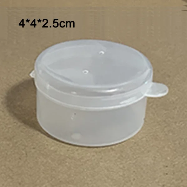 Small Transparent Storage Box Clear Plastic Sundries Case Home Container Organizer for Jewelry Screws Small Accessories 6