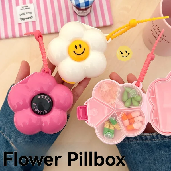 Flower Storage Box Pendant Portable And Compact Medicine Box Multifunctional Packaging Box 2