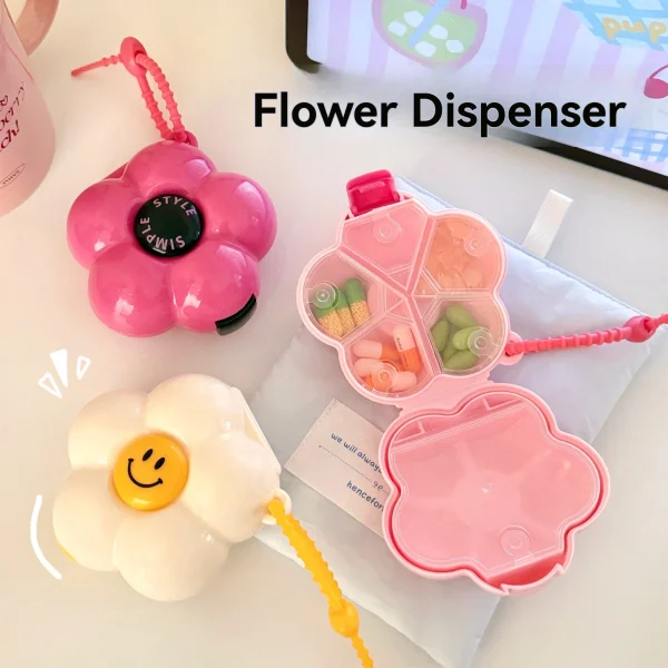 Flower Storage Box Pendant Portable And Compact Medicine Box Multifunctional Packaging Box 5