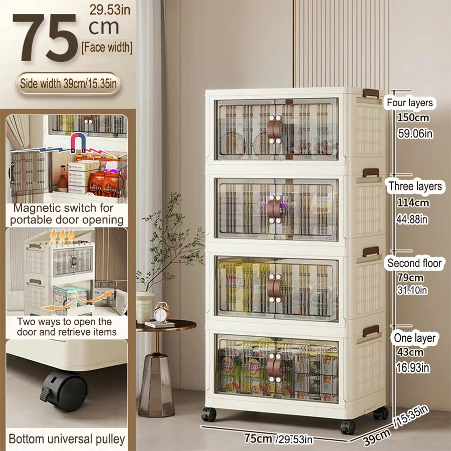 75cm wide 4 layers