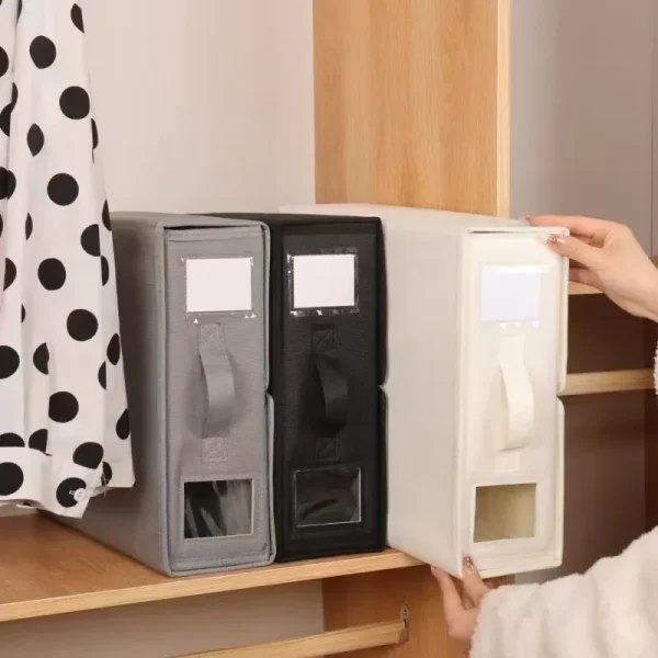 Home storage box, four piece set of bed sheets, foldable Oxford cloth, window view clothing, large capacity storage box 4