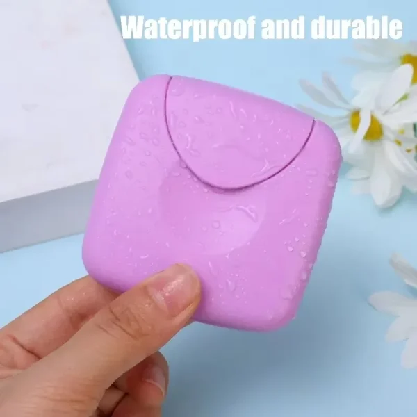 Creative Portable Women Tampons Storage Box Holder Tool Travel Outdoor Set Supplies Plastic Cosmetic Cotton Jewelry Storage Box 4