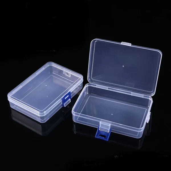 Rectangular Translucent Box Plastic Storage Box Strong Storage Box Packing Boxes Waterproof Multifunctional Storage Case 2
