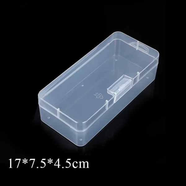 Rectangular Translucent Box Plastic Storage Box Strong Storage Box Packing Boxes Waterproof Multifunctional Storage Case 3