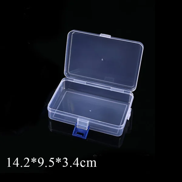 Rectangular Translucent Box Plastic Storage Box Strong Storage Box Packing Boxes Waterproof Multifunctional Storage Case 5