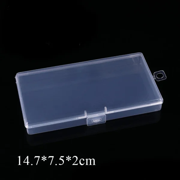 Rectangular Translucent Box Plastic Storage Box Strong Storage Box Packing Boxes Waterproof Multifunctional Storage Case 6