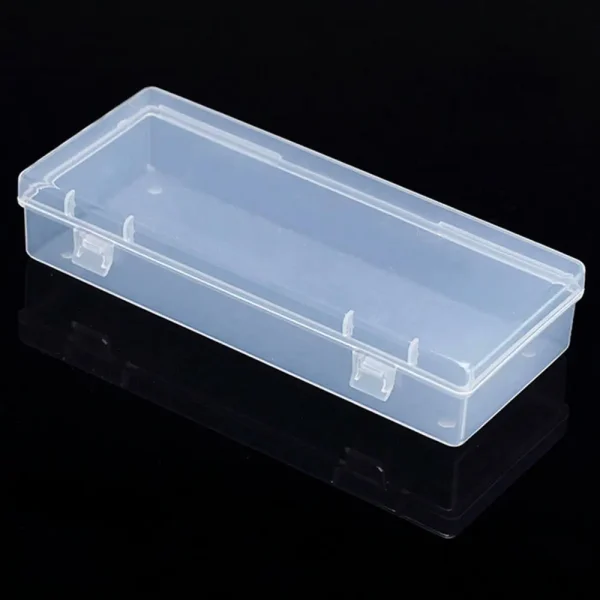 8 Sizes Small Square Clear Plastic Storage Box For Jewelry Diamond Embroidery Craft Bead Pill Home Storage Supply 3