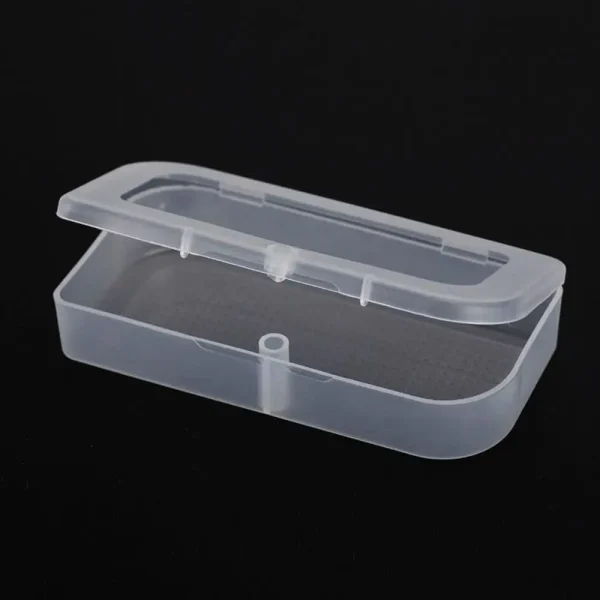 8 Sizes Small Square Clear Plastic Storage Box For Jewelry Diamond Embroidery Craft Bead Pill Home Storage Supply 4