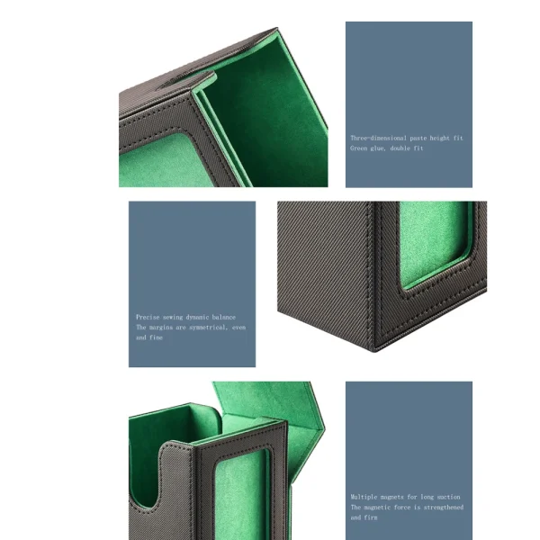 100+Cardpack Box Cardpack Box Storage Card Toy Advanced Game Card Clip Sports Card Storage Card Storage Box 3