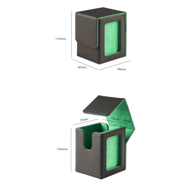 100+Cardpack Box Cardpack Box Storage Card Toy Advanced Game Card Clip Sports Card Storage Card Storage Box 4