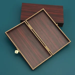 1pc Medium-density Fiberboard Vintage Jewelry Box, Beaded Storage Box, Desktop Finishing Storage Box, Retro Box 1