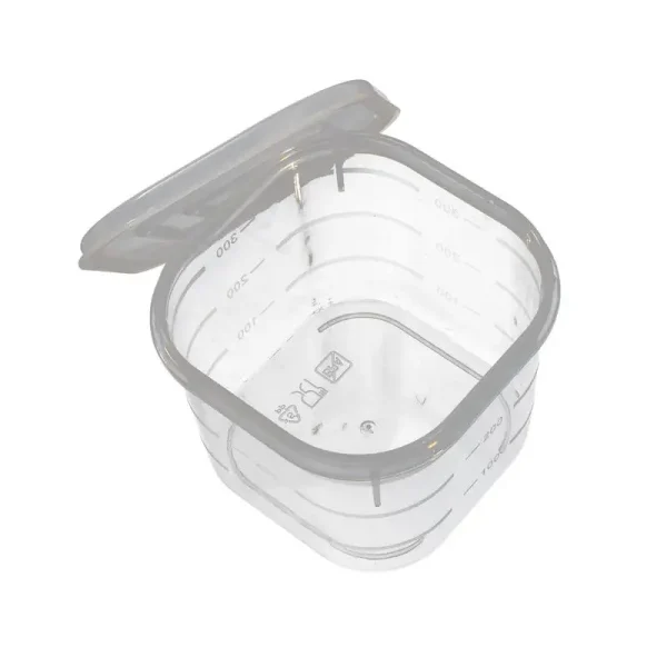 6 Grids Divided Serving Tray Storage Box Kitchen Portable Sub-format Seasoning Separator Box Fresh-keeping Snack Fruits Food Box 6