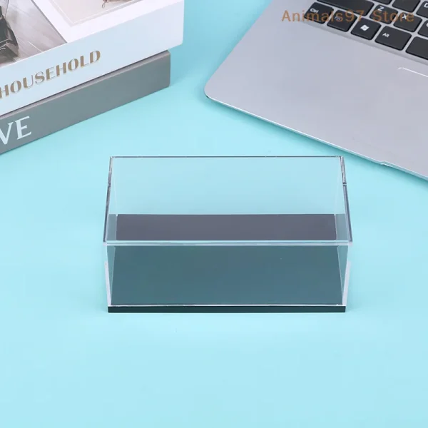 Transparent Acrylic Hard Cover Case Display Box For Car Model Figure Collectible Miniature Home Storage Display Box 1
