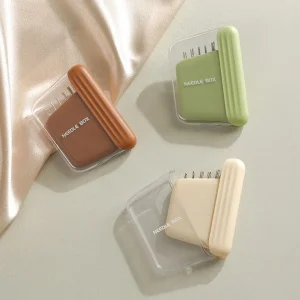 1Pcs Magnetic Suction Hand Sewing Needle Storage Box, with 10 Needles, Sewing Needle Set, Portable Sewing Tool 1