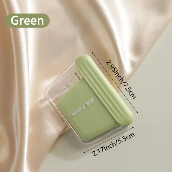 1Pcs Magnetic Suction Hand Sewing Needle Storage Box, with 10 Needles, Sewing Needle Set, Portable Sewing Tool 5