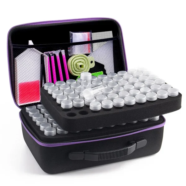DIY Diamond Painting Embroidery Storage Box, Nail Art Jewelry Rhinestone Mosaic Storage Container, Multifunctional Storage Box 3