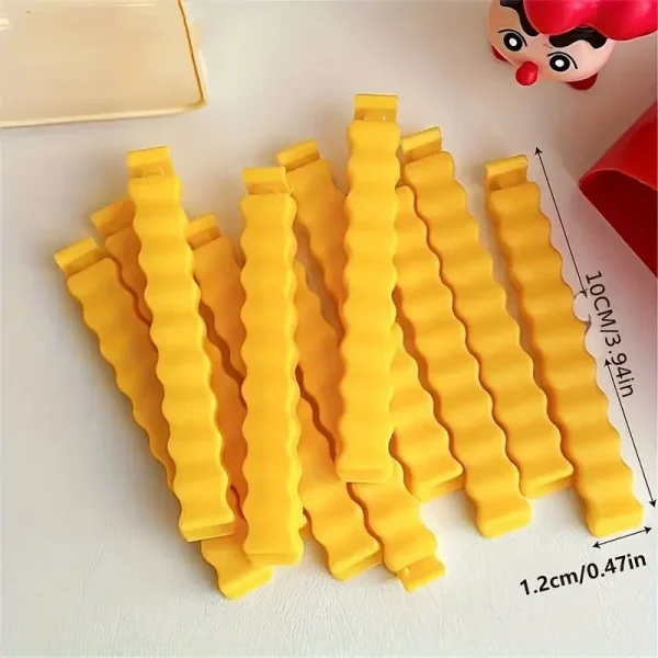Creative French Fries Sealing Clip Magnetic Refrigerator Sticker Storage Box Food Moisture-Proof Sealing Clip Storage Box 4