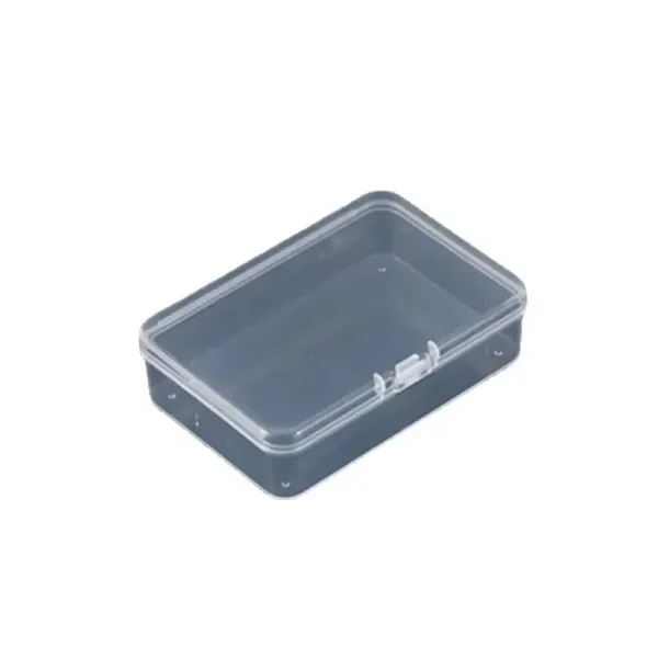 Mini Plastic Rectangular Storage Box Translucent Packing Box Dustproof Durable Strong Jewelry Storage Case Container 5