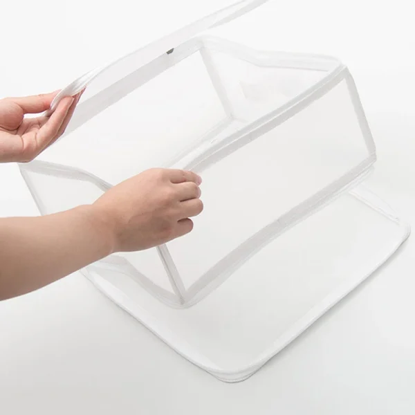Folding Large Capacity Clothes Storage Bag Quilt Blanket Wardrobe Organizer Waterproof Dust Pouch Household Bedroom Accessories 5