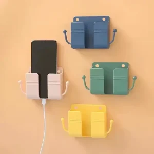 Wall Mounted Organizer Storage Box Remote Control Organizer Air Conditioner Storage Case Mobile Phone Plug Holder Container Home 1
