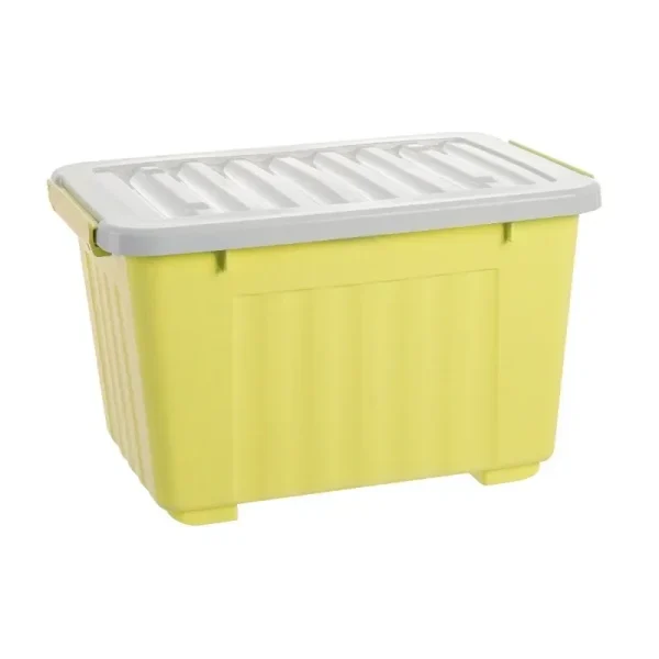 1PC Transparent with Lid Storage Box Collection Container Case Toys Organizers Box Household Snacks Makeup Sorting Storage Boxs 6
