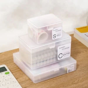 Transparent Plastic Boxes Playing Cards Container PP Storage Case Packing Poker Game Card Box For Board Games Card Organizers 1