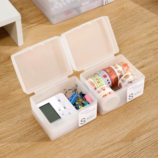 Transparent Plastic Boxes Playing Cards Container PP Storage Case Packing Poker Game Card Box For Board Games Card Organizers 4