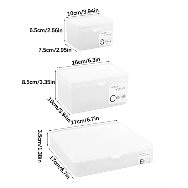 Transparent Plastic Boxes Playing Cards Container PP Storage Case Packing Poker Game Card Box For Board Games Card Organizers 6