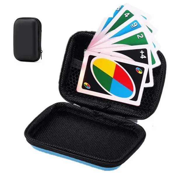 1Pc UNO Storage Card Games Box Card Sleeves Board Game Tarot Three Kingdoms Poker Cards Protector Multicolor Boy Birthday Gifts 2
