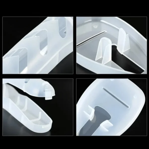 Portable Razor Travel Storage Box Razor Blades Case Plastic Shaving Machine Container Holder Men Manual Shaver Storage Box 5