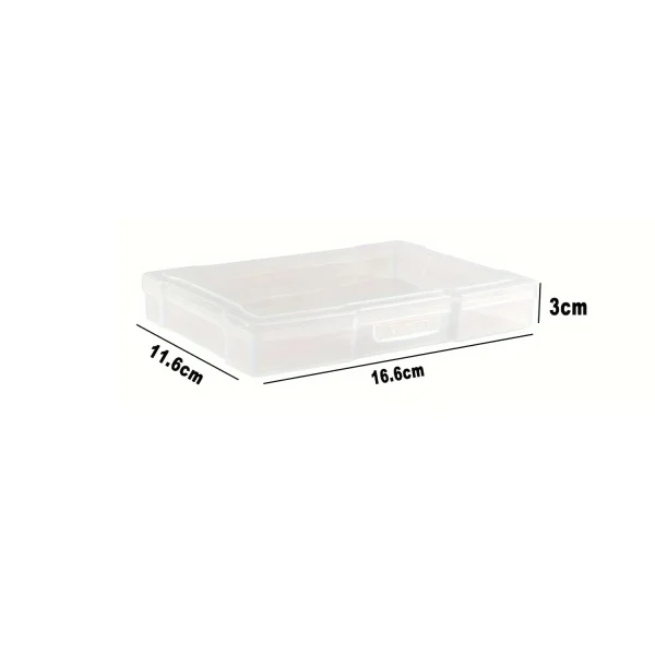 8 Pcs Clear Photo Case 4" x 6" Photo Storage Boxes - Photo Organizer Cases Photo Keeper Picture Storage Containers Box 2