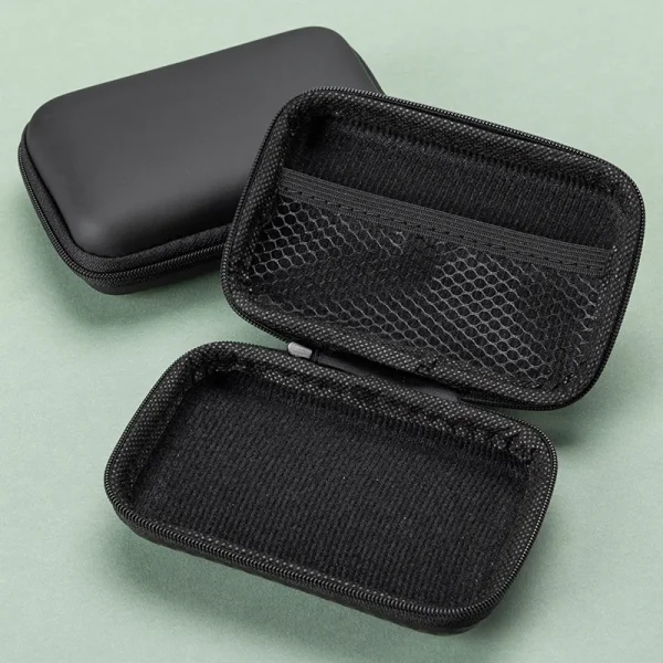 EVA Multifunctional Hard Drive Storage Box, Data Cable, Headphone Storage Box, Square Zipper Bag, Charger Packaging Box 1