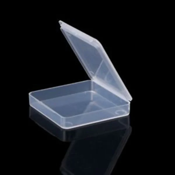 Mini Plastic Rectangular Storage Box Translucent Packing Box Dustproof Durable Strong Jewelry Beads Crafts Case Storage Case 3