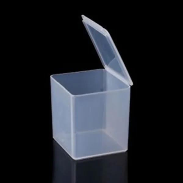 Mini Plastic Rectangular Storage Box Translucent Packing Box Dustproof Durable Strong Jewelry Beads Crafts Case Storage Case 5