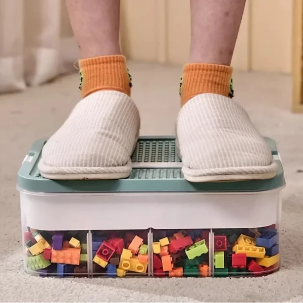 Plastic Lego Storage Box Children Jigsaw Puzzle Building Block Lego Container Classification Part Sort Box Kidroom Toy Organizer 6