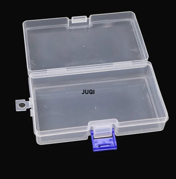 Transparent Plastic Storage Jewelry Box Empty storage box Container For Beads Earring Box For Jewelry Rectangle Case 146*85*35mm 4