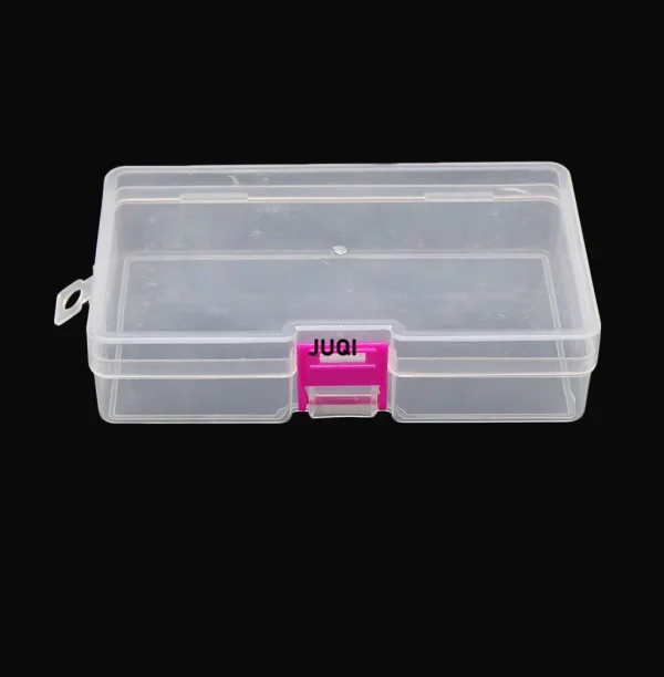 Transparent Plastic Storage Jewelry Box Empty storage box Container For Beads Earring Box For Jewelry Rectangle Case 146*85*35mm 6