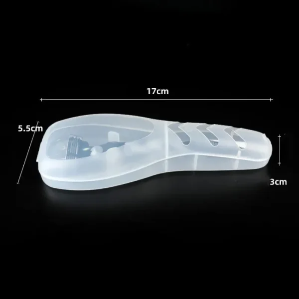 Portable Razor Travel Storage Box Razor Blades Case Plastic Shaving Machine Container Holder Men Manual Shaver Storage Box 3