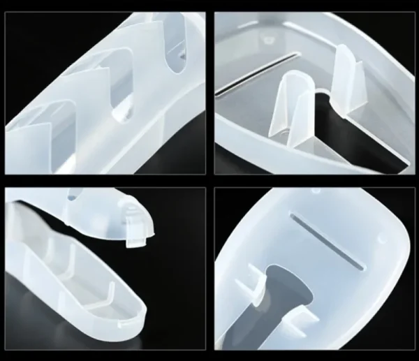 Portable Razor Travel Storage Box Razor Blades Case Plastic Shaving Machine Container Holder Men Manual Shaver Storage Box 5
