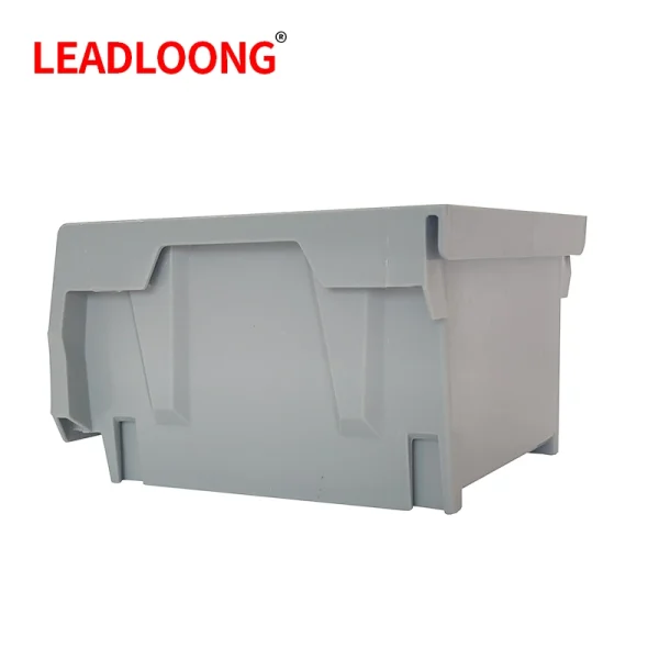6/24 Pcs Gray Color Parts Storage Box Home Garage Tool Box Screws Craft Cabinet Plastic Tool Screws Box Tray Organize Box 4
