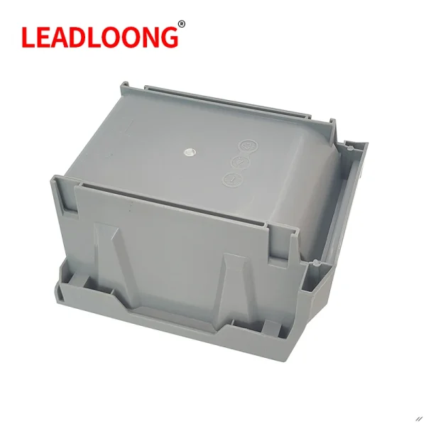6/24 Pcs Gray Color Parts Storage Box Home Garage Tool Box Screws Craft Cabinet Plastic Tool Screws Box Tray Organize Box 5