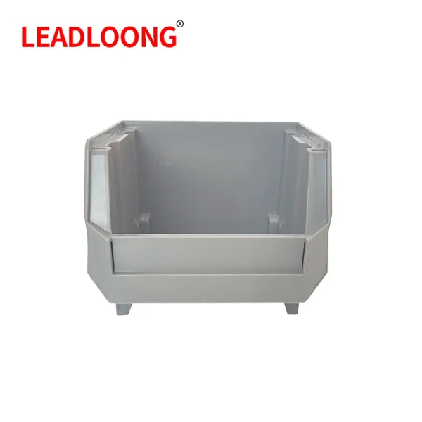 6/24 Pcs Gray Color Parts Storage Box Home Garage Tool Box Screws Craft Cabinet Plastic Tool Screws Box Tray Organize Box 6