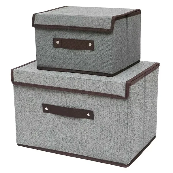 Nonwoven Dustproof Foldable Clothing Storage Box MultiFunction Organizer for Underwear Sundries and Home Organization Solution 5