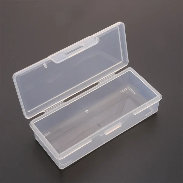 Portable Storage Box Travel Transparent Medicine Box Cotton Swab Holder Case Jewelry Organizer Dust-proof Container Accessories 4
