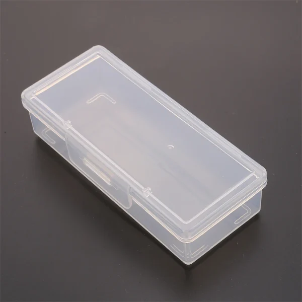 Portable Storage Box Travel Transparent Medicine Box Cotton Swab Holder Case Jewelry Organizer Dust-proof Container Accessories 5