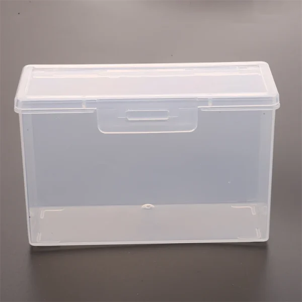 Portable Storage Box Travel Transparent Medicine Box Cotton Swab Holder Case Jewelry Organizer Dust-proof Container Accessories 6