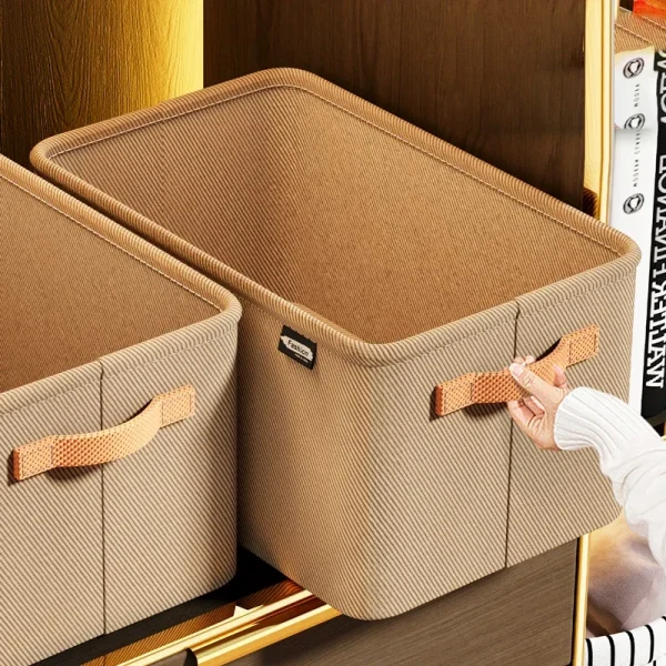 1/3PCS Collapsible Clothing Organizer Closet Clothes Pants Storage Organizer Closet Organizer Drawer Organizer Toy Storage 4
